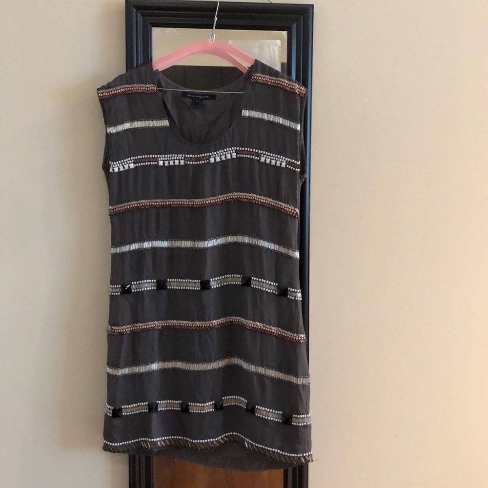 Beautiful beaded French connection dress size 6